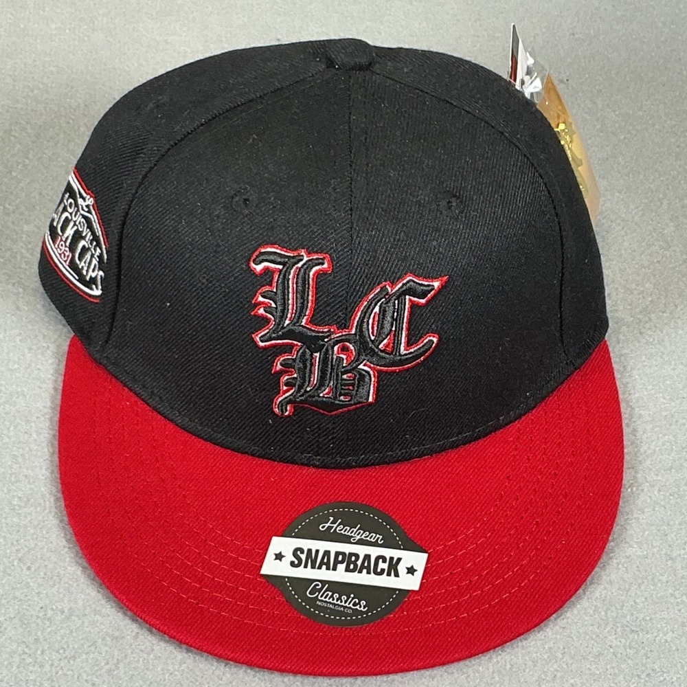 Headgear Classics Louisville Black Caps‎ Youth Snapback Hat Negro League NEW